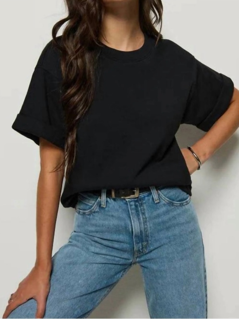 Nation LTD Black Bane Sweatshirt Tee
